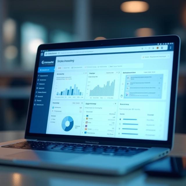 Online trainingsdashboard GlobalCorp Sales Academy